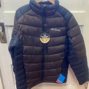 NWT Columbia M's Labrynith Loop Jacket- Brown/Black